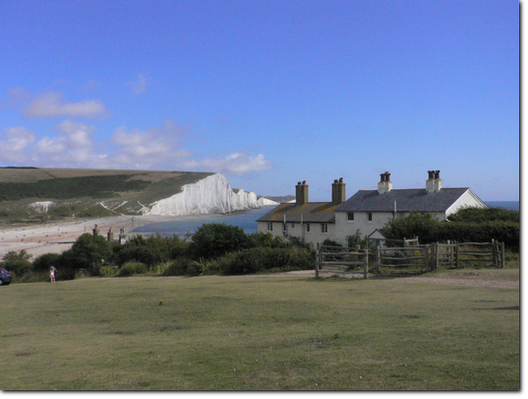The Seven Sisters near Eastbourne.