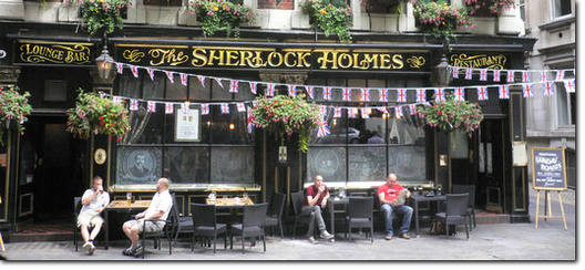 Sherlock Holmes Pub in London